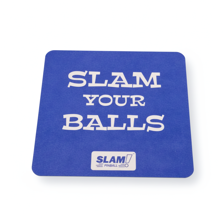 SLAM! Pinball Beer Mats x 6