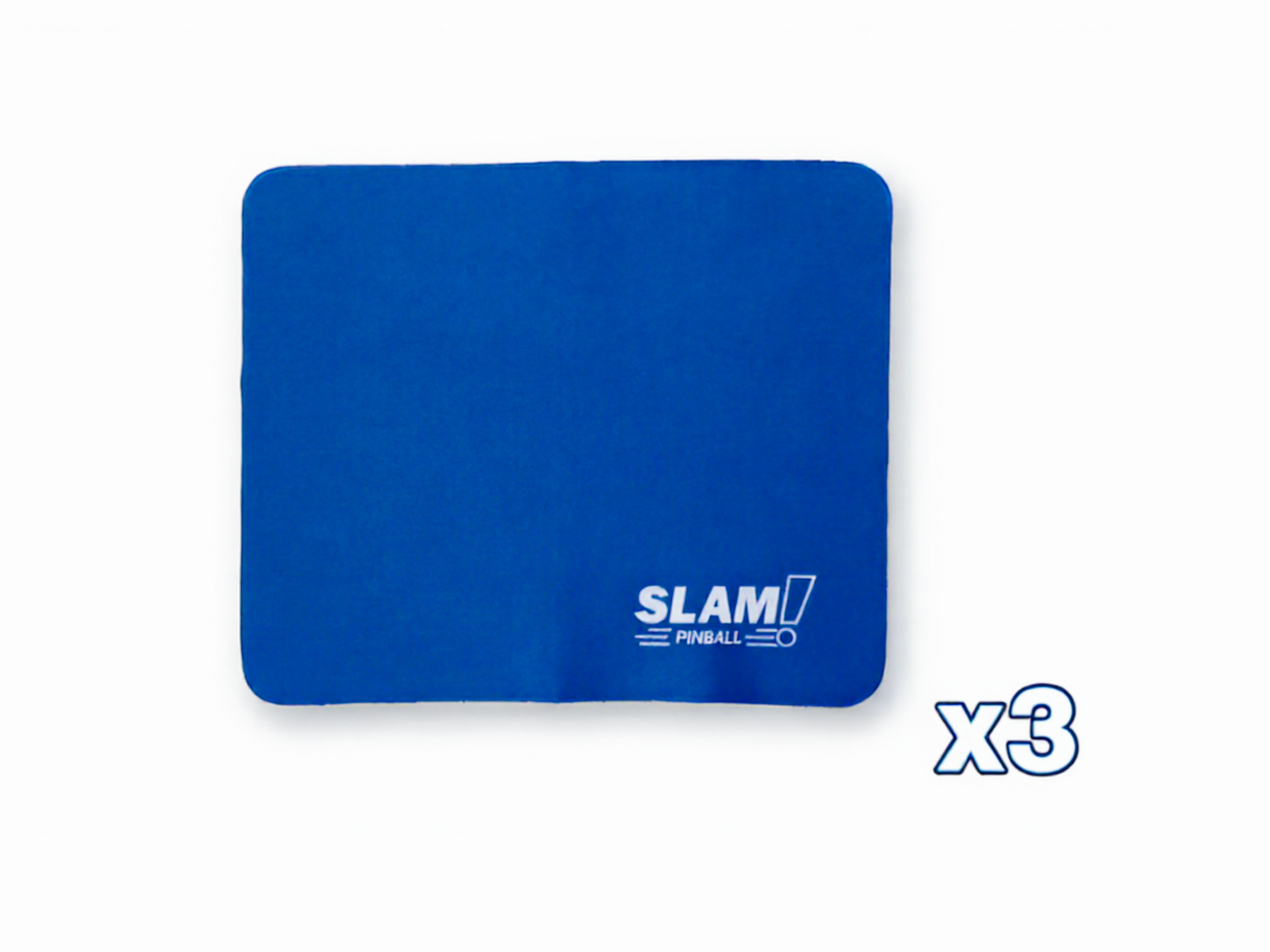 SLAM! Pinball Ultrafine Microfibre Cloths x 3
