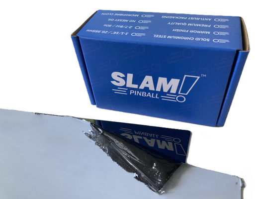 SLAM! Pinball Premium Mirror Blades - Super Mirror Black Stainless Steel