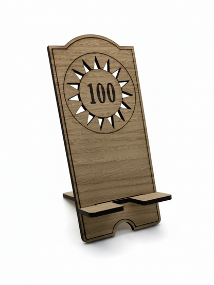 SLAM! Pinball Wooden Phone Holder Stand