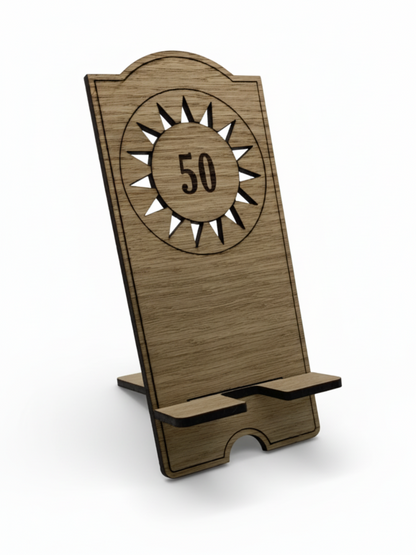 SLAM! Pinball Wooden Phone Holder Stand