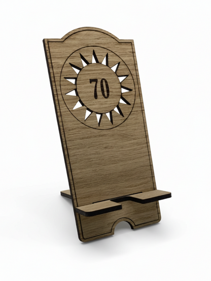 SLAM! Pinball Wooden Phone Holder Stand