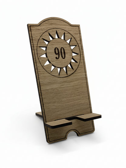 SLAM! Pinball Wooden Phone Holder Stand
